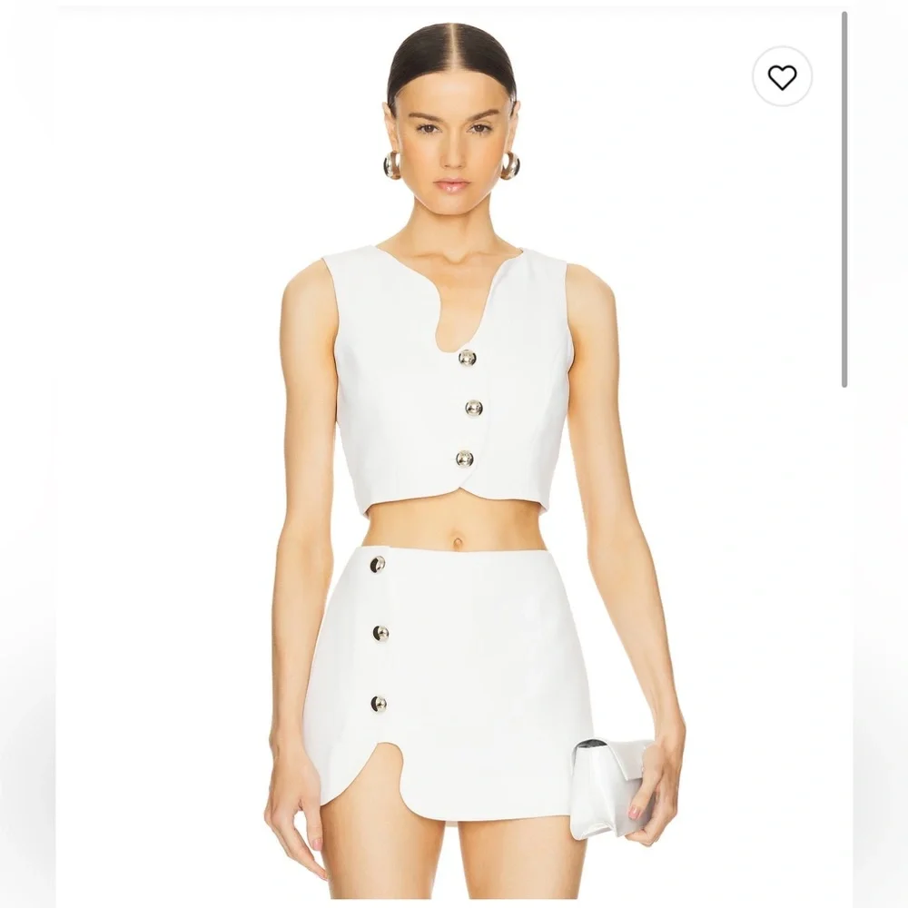 Amanda Uprichard Puzzle Vest & Skort - Picture 3 of 5